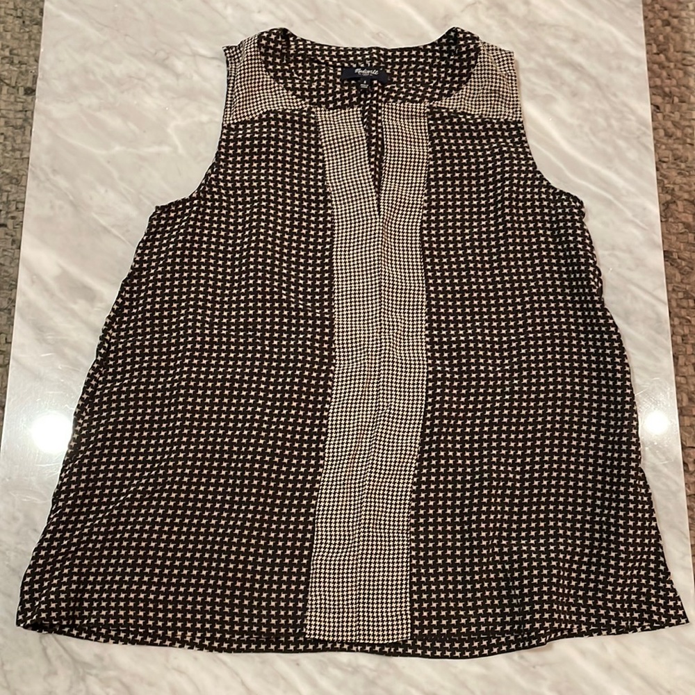 Madewell Silk Sleeveless Blouse S